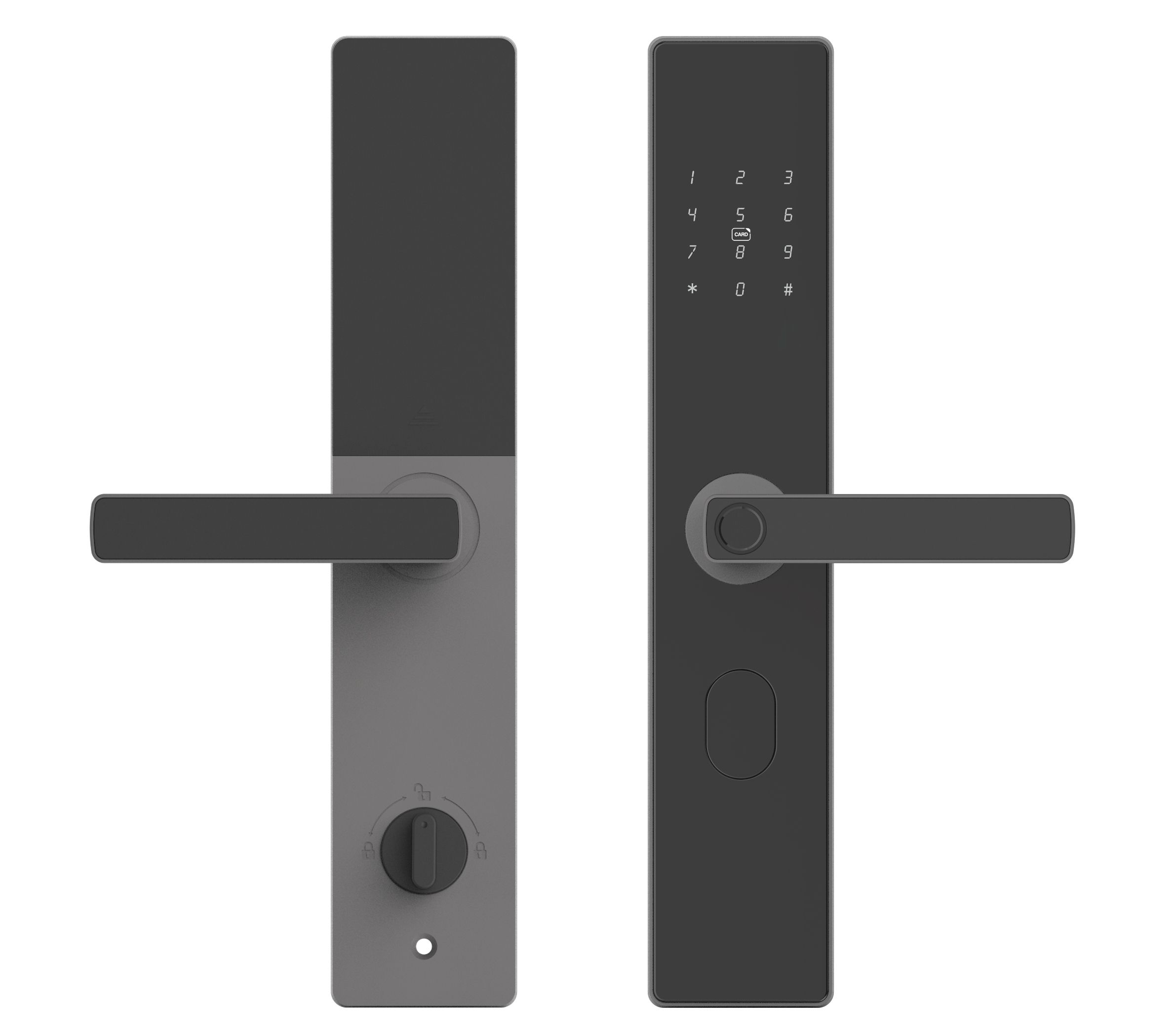 QY-1701C刷卡+密码+指纹