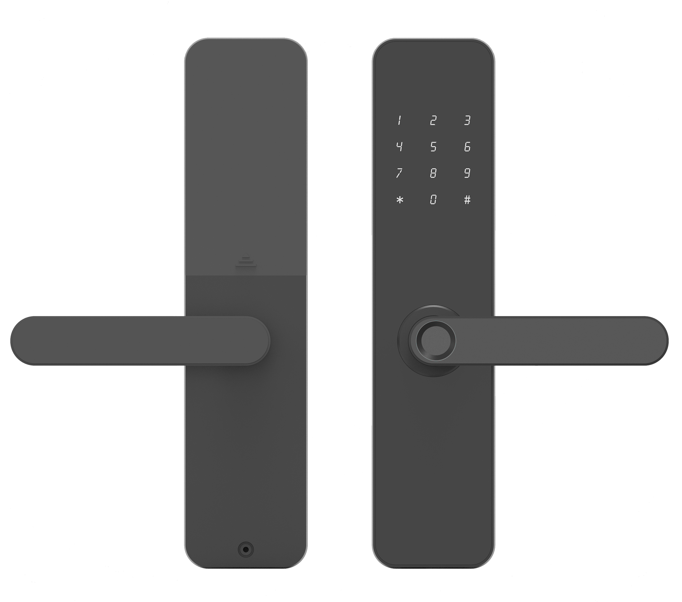 QY-1701G室内门刷卡+密码+指纹